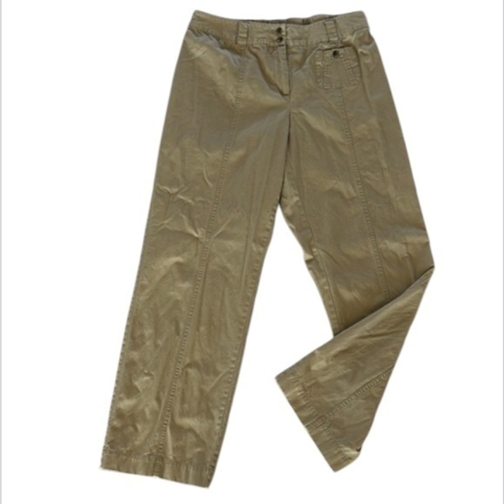 J. Jill size 10 tan cotton pants